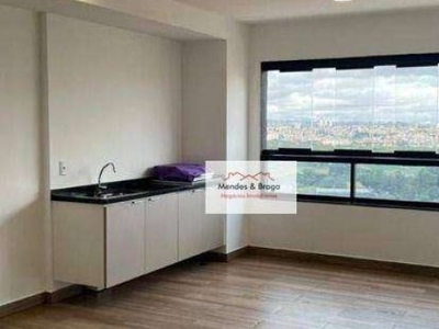 Apartamento com 2 dormitórios, 69 m² - venda por r$ 561.000,00 ou aluguel por r$ 3.200,00/mês - vila augusta - guarulhos/sp