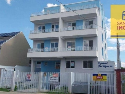 Apartamento com 2 dormitórios à venda, 90 m² por r$ 395.000,00 - fazendinha - curitiba/pr