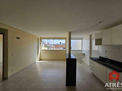 Apartamento com 2 dormitórios para alugar, 60 m² por r$ 1.515,00/mês - jardim atlântico - goiânia/go