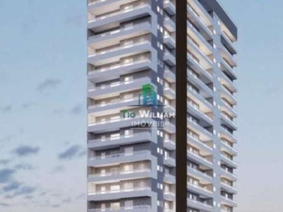 Apartamento com 2 quartos à venda no canto do forte, praia grande , 88 m2 por r$ 614.000