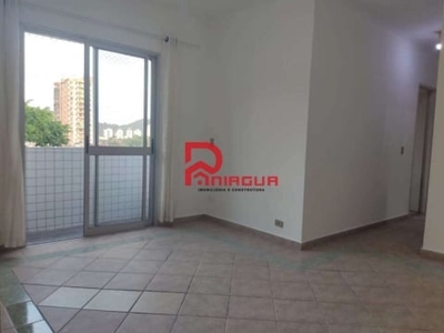 Apartamento com 2 quartos para alugar na rua marechal floriano peixoto, 241, canto do forte, praia grande, 70 m2 por r$ 2.000