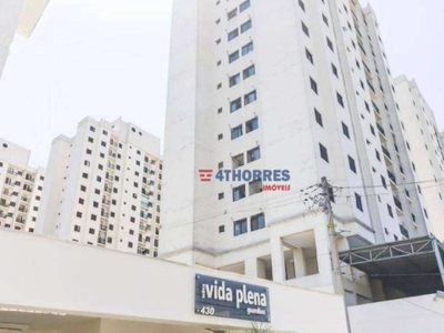 Apartamento com 3 dormitórios, 67 m² - venda por r$ 430.000,00 ou aluguel por r$ 2.600,00/mês - portal dos gramados - guarulhos/sp