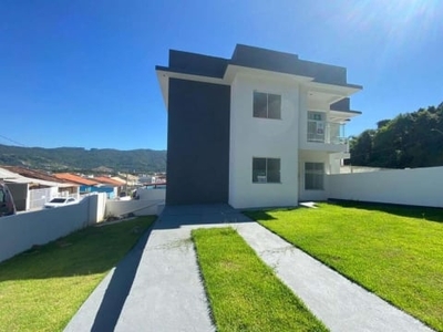 Apartamento para venda em palhoça, bela vista - loteamento vale verde, 2 dormitórios, 1 suíte, 2 banheiros, 2 vagas