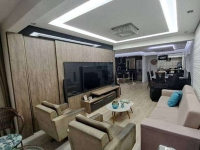 Apartamento com 3 dormitórios à venda, 120 m² por r$ 840.000,00 - campinas - são josé/sc
