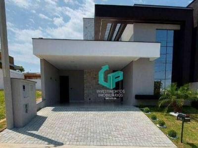 Casa com 3 dormitórios à venda, 164 m² por r$ 1.340.000,00 - parque ibiti reserva - sorocaba/sp