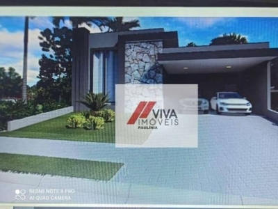 Casa com 3 dormitórios à venda, 219 m² por r$ 1.790.000,00 - santorini residencial club - paulínia/sp