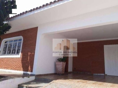 Casa com 3 dormitórios à venda, 220 m² por r$ 750.000,00 - jardim santa genebra - campinas/sp