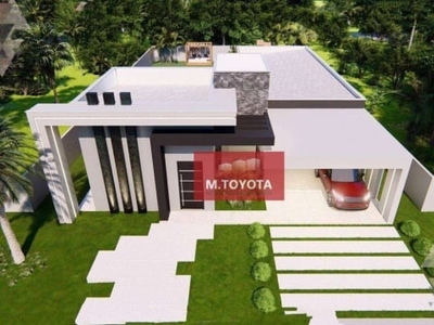 Casa com 3 dormitórios à venda, 240 m² por r$ 1.750.000,00 - condomínio residencial shamballa iii - atibaia/sp