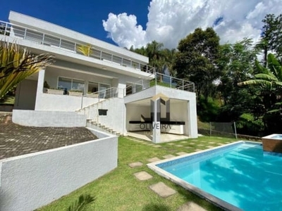 Casa com 4 dormitórios à venda, 296 m² por r$ 3.100.000,00 - condominio porto atibaia - atibaia/sp