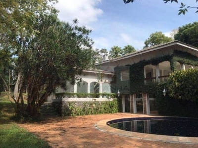 Casa com 4 dormitórios para alugar, 800 m² por r$ 12.000,00/mês - granja viana - cotia/sp