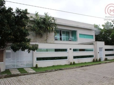 Casa de alto padrão com 4 dormitórios à venda, 500 m² por r$ 3.500.000 - outeiro da glória - porto seguro/ba