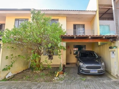 Casa em condomínio fechado com 3 quartos à venda na rua alberico flores bueno, 2683, bairro alto, curitiba, 76 m2 por r$ 327.000