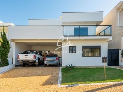 Casa em condomínio fechado com 5 quartos para alugar na rua filomena santarelli biondi, s/n, swiss park, campinas, 306 m2 por r$ 13.000