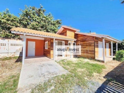 Casa para alugar, 106 m² por r$ 3.610,00/mês - barra da lagoa - florianópolis/sc