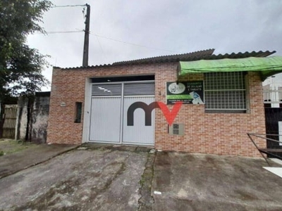 Casa para alugar, 50 m² por r$ 1.650,00/mês - mirim - praia grande/sp