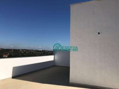 Cobertura à venda, 164 m² por r$ 450.000,00 - lagoa mansões - lagoa santa/mg