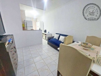 Kitnet à venda, 30 m² por r$ 195.000,00 - vila guilhermina - praia grande/sp