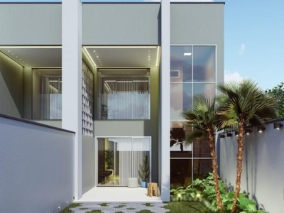 Residencial azaleia- casa duplex com 116,99 metros no eusebio com 03 suítes