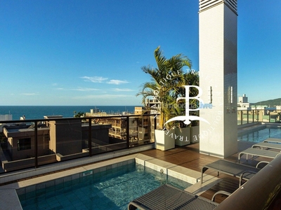 Residencial com piscina, terraço, academia PROXIMO A praia de Bombas
