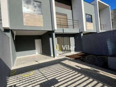 Sobrado à venda, 118 m² por r$ 678.900,00 - estância pinhais - pinhais/pr