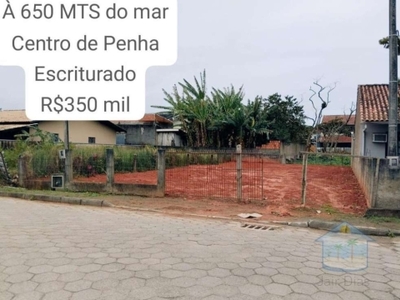 Terreno para venda em penha, centro