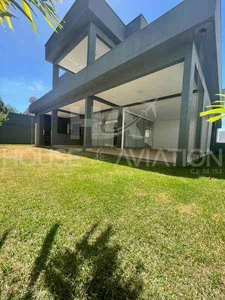 Casa em Condomínio com 4 quartos à venda no bairro Alphaville Flamboyant Residencial Araguaia, 518m²