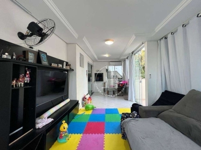 Cobertura com 2 dormitórios à venda, 128 m² por r$ 799.000,00 - itacorubi - florianópolis/sc
