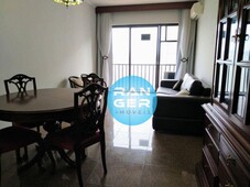 Apartamento com 2 dormitórios para alugar, 130 m² por R$ 5.300,02/mês - Ponta da Praia - S