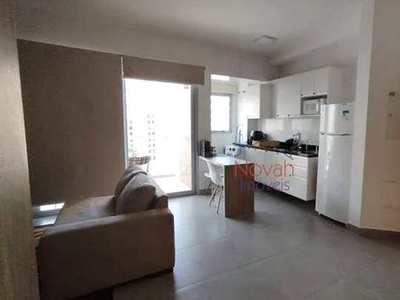 Apartamento com 1 dormitório para alugar, 45 m² por R$ 4.250,00/mês - Boqueirão - Santos/S