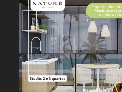 Resort na beira mar de Muro Alto | Apartamentos tipo Studio, 2 e 3 quartos