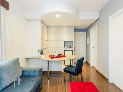 Apartamento à venda em Brooklin com 33 m², 1 quarto, 1 suíte, 1 vaga