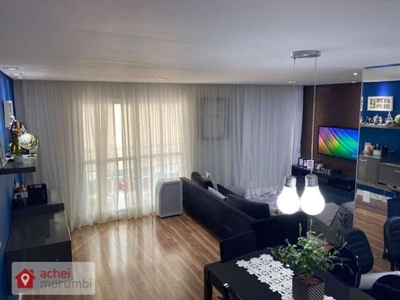 Apartamento com 2 dormitórios à venda, 87 m² por r$ 675.000,00 - morumbi - são paulo/sp