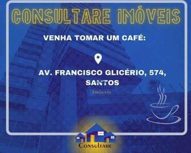 Apartamento com 2 dormitórios à venda, 51 m² por R$ 307.000 - Aparecida - Santos/SP