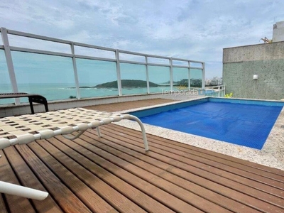 Cobertura duplex compiscina de frente ao mar Enseada Azul Guarapari