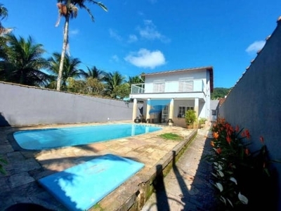 3 quadras da praia - casa com 6 dormitórios à venda na praia do guaiuba - guarujá/sp