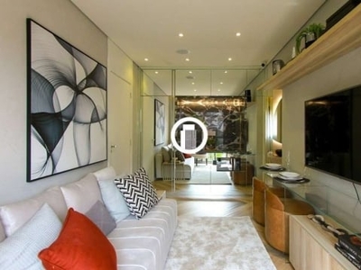 Apartamento com 1 quarto à venda na rua abará, 47, jardim das acacias, são paulo por r$ 416.000