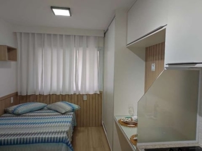 Apartamento com 1 quarto para alugar na rua visconde de itaborahy, amaralina, salvador, 16 m2 por r$ 2.500