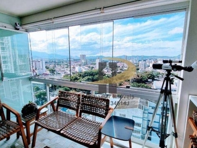 Apartamento com 2 dormitórios à venda, 70 m² por r$ 895.000,00 - boqueirão - santos/sp