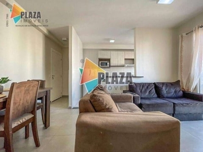 Apartamento com 2 dormitórios para alugar, 48 m² por r$ 2.500,01/mês - ocian - praia grande/sp
