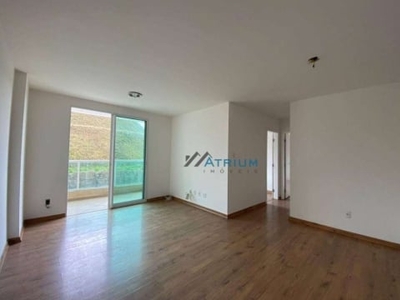 Apartamento com 2 quartos e lazer completo no condomínio para alugar, 75 m² por r$ 2.478/mês - passos - juiz de fora/mg