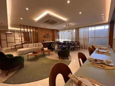 Apartamento com 3 dormitórios à venda, 228 m² por r$ 2.055.915,00 - setor marista - goiânia/go