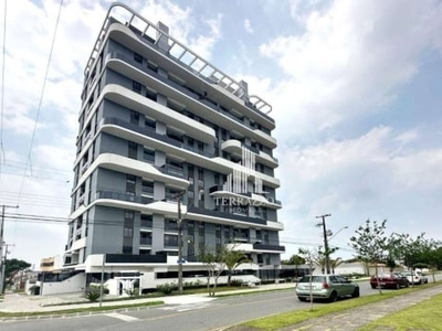Apartamento garden com 2 dormitórios para alugar, 52 m² por r$ 3.250,00/mês - carioca - são josé dos pinhais/pr