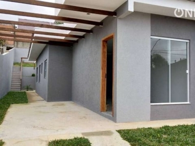 Casa 3 dormitórios campina da barra araucária/pr