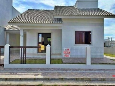 Casa com 2 dormitórios à venda, 124 m² por r$ 630.000,00 - bellatorres - passo de torres/sc