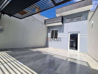 Casa com 2 dormitórios à venda, 60 m² por r$ 480.000,00 - jardim residencial nova veneza - indaiatuba/sp