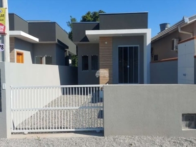 Casa com 2 quartos à venda na rua candido lopes, 978, sai mirim, itapoá, 59 m2 por r$ 285.000