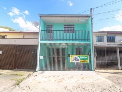 Casa com 3 quartos para alugar na rua francisco derosso, 5300, alto boqueirão, curitiba, 85 m2 por r$ 2.200