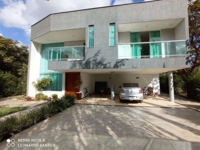 Casa com 4 dormitórios, 390 m² - venda por r$ 2.450.000,00 ou aluguel por r$ 16.000,00/mês - condomínio veredas da lagoa - lagoa santa/mg