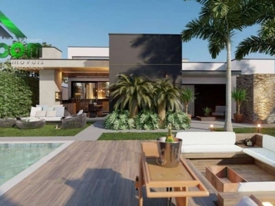 Casa com 4 dormitórios à venda, 285 m² por r$ 2.800.000,00 - equilibrium residencial atibaia - atibaia/sp