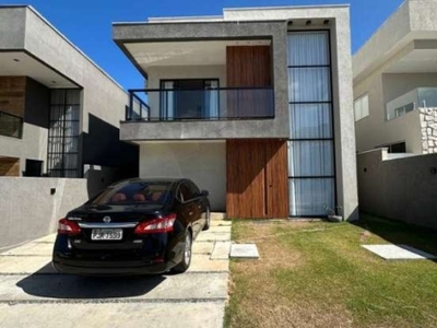 Casa em condomínio para locação em camaçari, nova abrantes (abrantes), 3 dormitórios, 1 suíte, 3 banheiros, 2 vagas